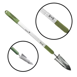 KERTI SZERSZÁM, TRANSZPLANTER, ROZSDAMENTES ACÉL