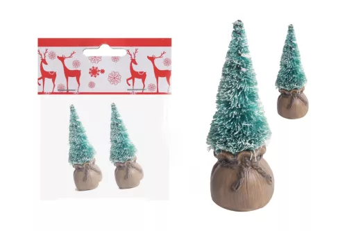 POLIREZIN BARNA BATYUBAN FENYŐFA, SZETTBEN, 2 DARABOS, ZACSKÓBAN