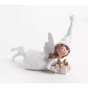 POLIREZIN ANGYAL, FEKVŐ FEHÉR