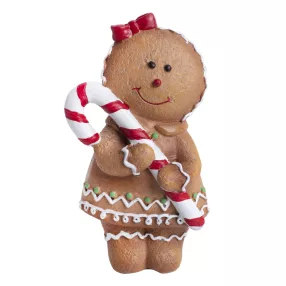 POLIREZIN MÉZESKALÁCS FIGURA, CUKORKA BOTTAL, BARNA