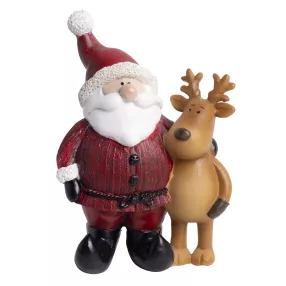 POLIREZIN MIKULÁS, RÉNSZARVASSAL, PIROS