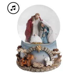 POLIREZIN HAVAZÓ GÖMB, ZENÉLŐ, SZENT CSALÁD