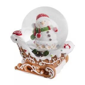 POLIREZIN HAVAZÓ GÖMB, HÓEMBER MÉZESKALÁCS SZÁNON