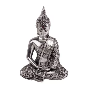 POLIREZIN BUDDHA, TÖRÖKÜLÉSBEN, EZÜST