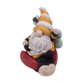   POLIREZIN ELF, MÉHECSKÉVEL ÉS KATICÁVAL, SÁRGA PIROS FEKETE