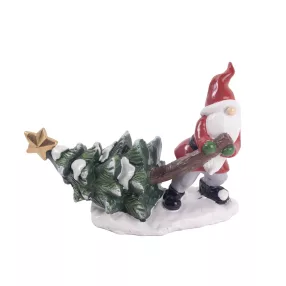 POLIREZIN TÉLAPÓ FENYŐFÁT HÚZ, ARANY CSILLAGGAL