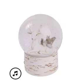 POLIREZIN HAVAZÓ GÖMB, SZARVASON ÁLLATOK, FEHÉR