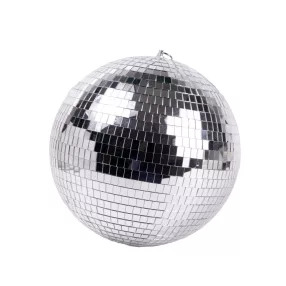 KARÁCSONYI DÍSZ DISCOGÖMB, EZÜST