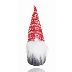 DEKOR FILC ORRSZAKÁLL, KÖTÖTT NORVÉGMINTÁS SAPKÁBAN