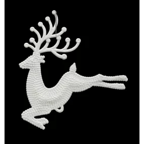 AKASZTÓS KARÁCSONYI DÍSZ CSODASZARVAS, FEHÉR