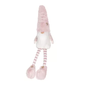 DEKOR TEXTIL ORRSZAKÁLL, LÓGÓLÁBÚ, FEHÉR-RÓZSASZÍN