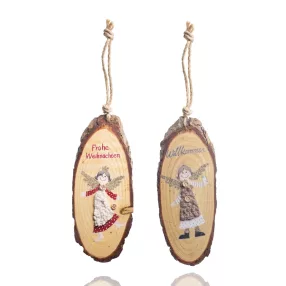 DEKOR FA LÓGÓDÍSZ FASZELET, LÁNNYAL