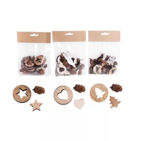 FA TOBOZ+DEK.KÖR NATÚR 3S