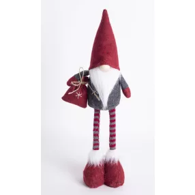 DEKOR FILC ORRSZAKÁLL ZSÁKKAL, ÁLLÓ, BORDÓ-FEKETE