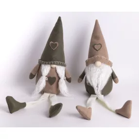 DEKOR FILC ORRSZAKÁLL LÓGÓLÁBÚ, BARNA-ZÖLD