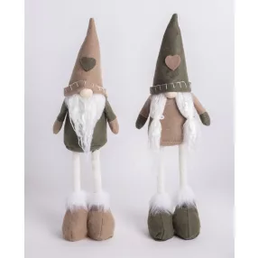 DEKOR FILC ORRSZAKÁLL, ÁLLÓ, BARNA-ZÖLD