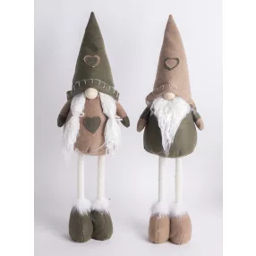 DEKOR FILC ORRSZAKÁLL, ÁLLÓ, BARNA-ZÖLD