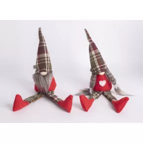   DEKOR TEXTIL ORRSZAKÁLL, FIÚ VAGY LÁNY, LÓGÓLÁBÚ, PIROS-ZÖLD