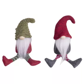 DEKOR TEXTIL ORRSZAKÁLL, LÓGÓLÁBÚ, PIROS-ZÖLD