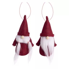 DEKOR AKASZTÓS FILC FIÚ VAGY LÁNY ORRSZAKÁLL, BORDÓ