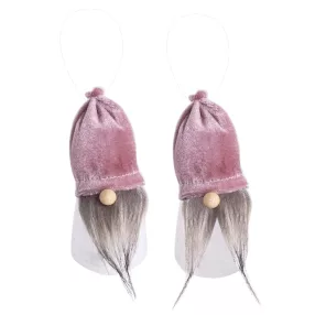   DEKOR AKASZTÓS BÁRSONY FIÚ VAGY LÁNY ORRSZAKÁLL, RÓZSASZÍN-FEHÉR