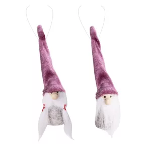   DEKOR AKASZTÓS BÁRSONY FIÚ VAGY LÁNY ORRSZAKÁLL, SZÜRKE-BORDÓ SÜVEGGEL