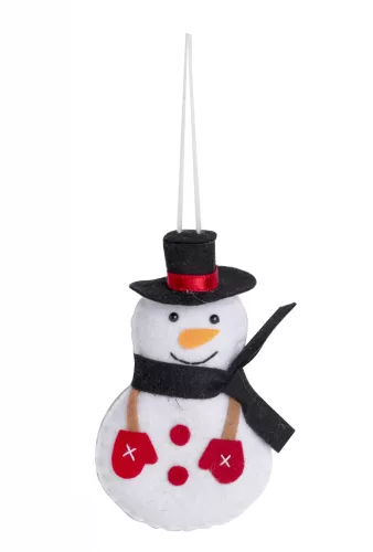 DEKOR AKASZTÓS FILC HÓEMBER, CILINDERREL