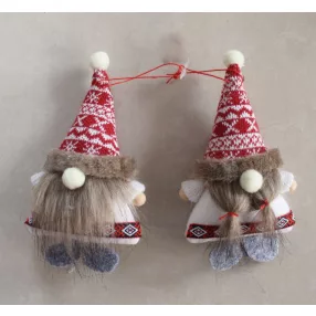   TEXTIL AKASZTÓS ORRSZAKÁLL, KÖTÖTT SAPKÁBAN, PIROS/FEHÉR