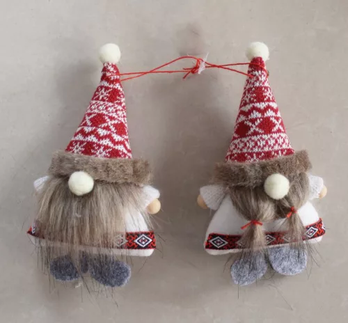 TEXTIL AKASZTÓS ORRSZAKÁLL, KÖTÖTT SAPKÁBAN, PIROS/FEHÉR