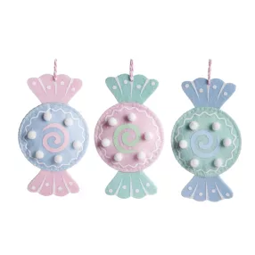 FILC AKASZTÓS SZALONCUKOR, KEREK, TÜRKIZ ÉS RÓZSASZÍN