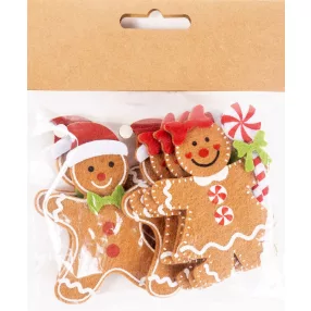 FILC AKASZTÓS MÉZESKALÁCS FIGURA, SZETTBEN, 6 DARABOS