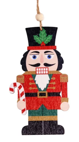 FA AKASZTÓS DIÓTÖRŐ HUSZÁR, PIROS ÉS FEKETE