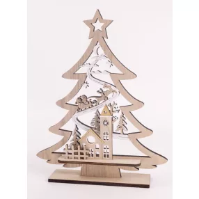 FA FENYŐFA TALPON, BENNE TEMPLOM, NATÚR