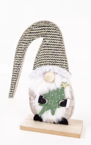 FILC ORRSZAKÁLL FA TALPON, FENYŐFÁVAL, ZÖLD