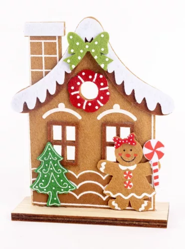 FILC MÉZESKALÁCS HÁZ FA TALPON, FENYŐFÁVAL