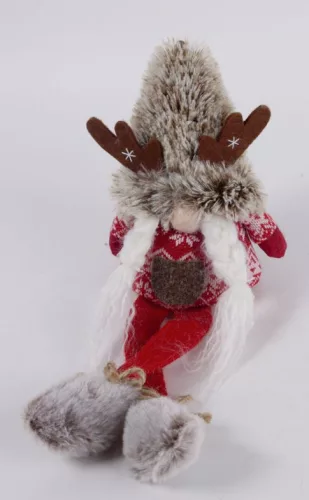 TEXTIL ORRSZAKÁLL LÓGÓ LÁBBAL, AGANCSOS SAPKÁBAN