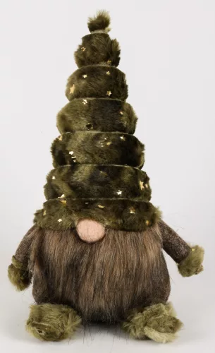 TEXTIL ORRSZAKÁLL, SÖTÉTZÖLD, ARANY CSILLAGOKKAL
