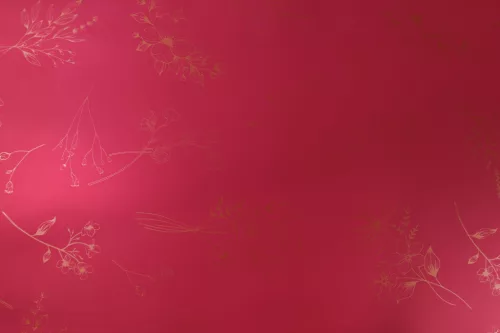 MŰANYAG CSOMAGOLÓ, SZETTBEN, 20 DARABOS, ÍVES, VIRÁGOS, BORDÓ