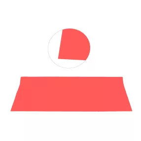 MŰANYAG CSOMAGOLÓ, SZETTBEN, 20 DARABOS, ÍVES, PIROS