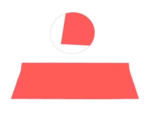 MŰANYAG CSOMAGOLÓ, SZETTBEN, 20 DARABOS, ÍVES, PIROS