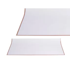   MŰANYAG CSOMAGOLÓ, SZETTBEN, 20 DARABOS, ÍVES, KERETES, FEHÉR