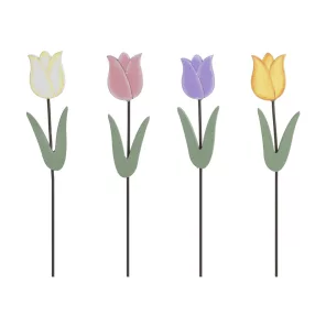 FA TULIPÁN, FÉM BESZÚRÓVAL