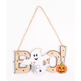 FA KOPOGTATÓ SZELLEM, BOO FELIRAT