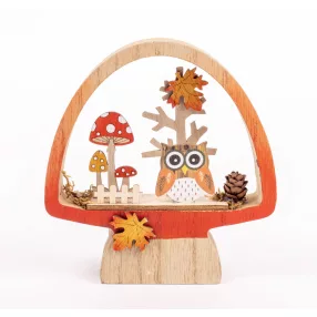 FA GOMBÁBAN BAGOLY, GOMBÁKKAL