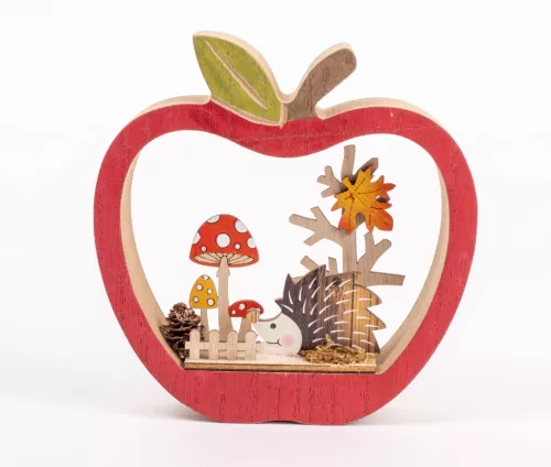 FA ALMÁBAN SÜNDISZNÓ, GOMBÁKKAL