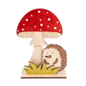 FA GOMBA TALPON, SÜNDISZNÓVAL, NATÚR ÉS PIROS