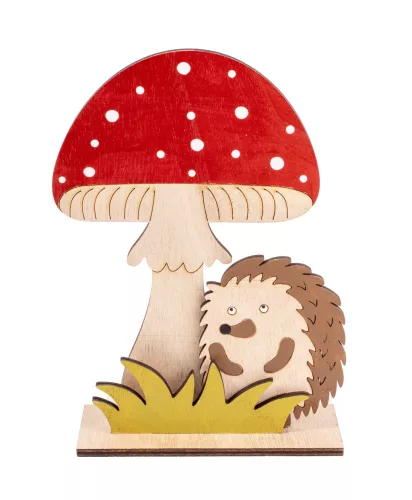 FA GOMBA TALPON, SÜNDISZNÓVAL, NATÚR ÉS PIROS