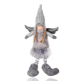 DEKOR TEXTIL LÁNY, ÜLŐ, LÓGÓLÁBÚ, SZÜRKE ÉS EZ12*40