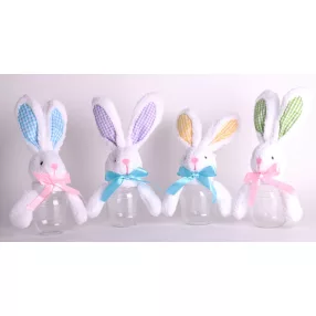 TEXTÍL DEKORÁCIÓ, NYÚL CUKORTARTÓ