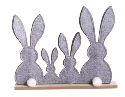 FILC NYÚLCSALÁD SZÜRKE30*24